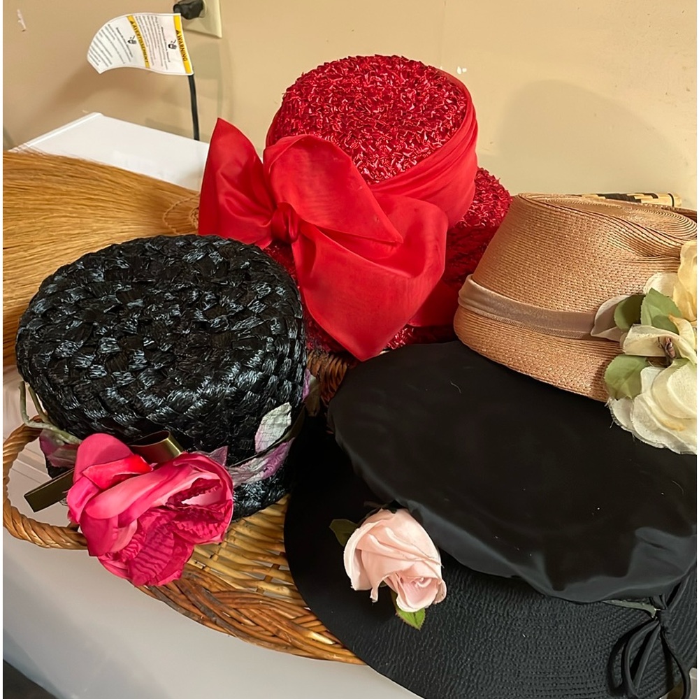 Unique vintage hats